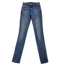 Load image into Gallery viewer, Guess jeans vintage skinny faded blue stretched sexy curve size 6-8 women&#39;s
