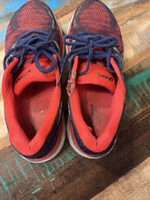 Load image into Gallery viewer, Oasics ladies multi coloured Trainers size 4 Fair Condition
