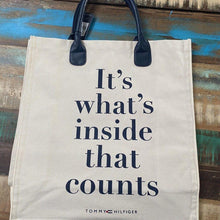Load image into Gallery viewer, Tommy Hilfiger Cotton bag For Charity
