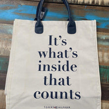 Load image into Gallery viewer, Tommy Hilfiger Cotton bag For Charity
