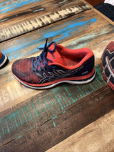 Load image into Gallery viewer, Copy of Oasics ladies multi coloured Trainers size 4 Fair Condition
