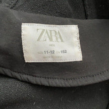 Load image into Gallery viewer, ZARA boys 11-12 years jacket black
